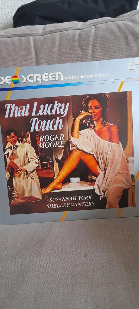 Tekoop laserdisc film That Lucky Touch  PAL, Ophalen of Verzenden