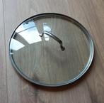 Glazen deksel dsn.  30 cm, Ophalen, Glas, Pot, Bus of Blik