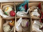 Doos kerstballen oud, Diversen, Kerst, Ophalen of Verzenden, Zo goed als nieuw