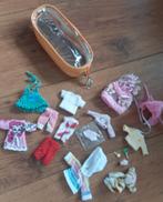 Bjd ob11, lot diverse kleding, accessoires opberghoes IZGST, Verzamelen, Ophalen of Verzenden, Zo goed als nieuw, Kleertjes
