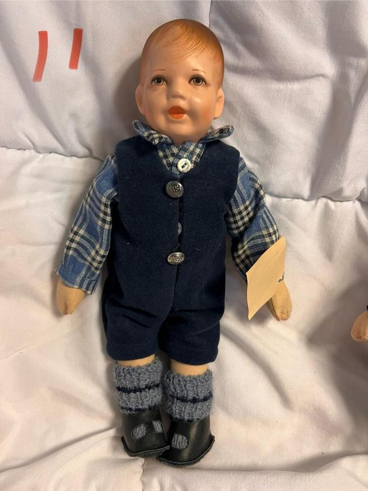 Antieke Kathe Kruse Waltraud Pop 26cm Schlenkerchen, Verzamelen, Poppen, Gebruikt, Pop, Verzenden