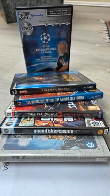 Dvd's spelletjes,  diverse titels beschikbaar voor biedingen