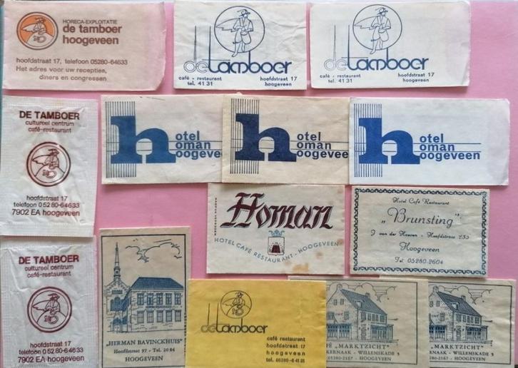 Hoogeveen 420, Verzamelen, Suikerzakjes, Verzenden