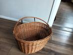 Stevige Rotan fietsmand, Ophalen, Gebruikt, Fietsmand, Stuurbevestiging
