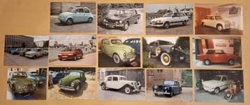 Diverse foto's van (oudere) auto's beschikbaar voor biedingen