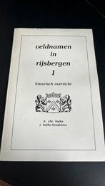 Veldnamen in Rijsbergen 1 historisch overzicht, Boeken, Gelezen, 19e eeuw, Ir chr buiks, Ophalen of Verzenden