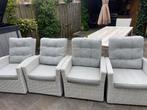 Lounge stoelen, Tuin en Terras, Tuinstoelen, Wicker, Zo goed als nieuw, Ophalen, Verstelbaar