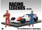 American Diorama 1:43 Racing Legends 60's set of 2 figure's, Overige merken, -, Nieuw, Ophalen of Verzenden