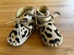 Donsje schoentjes Snow Leopard Spotted Cow Hair 6-12 mnd, Kinderen en Baby's, Babykleding | Schoentjes en Sokjes, Schoentjes, Jongetje of Meisje