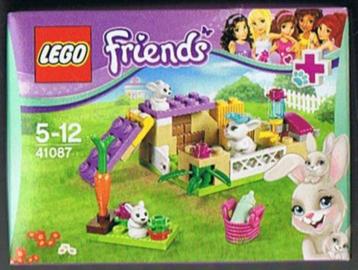 lego friends setnr 41087 konijn met jongen uit 2015