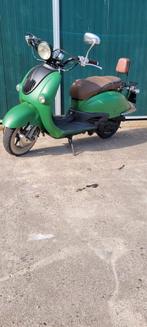 La souris retro scooter blauw kenteken, Fietsen en Brommers, Scooters | Overige merken, Ophalen, Gebruikt