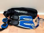 Camaro duiktas met snorkelset en loodgordel, Watersport en Boten, Ophalen of Verzenden, Gebruikt, Duikbril of Snorkel