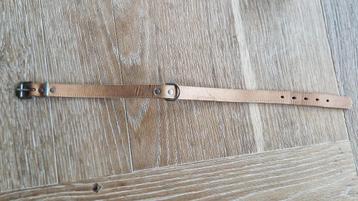 Nieuwe leren honden riem beschikbaar voor biedingen