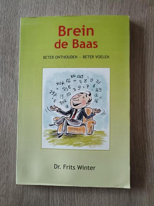 Frits Winter - Brein de baas, Boeken, Gezondheid, Dieet en Voeding, Zo goed als nieuw, Ophalen of Verzenden
