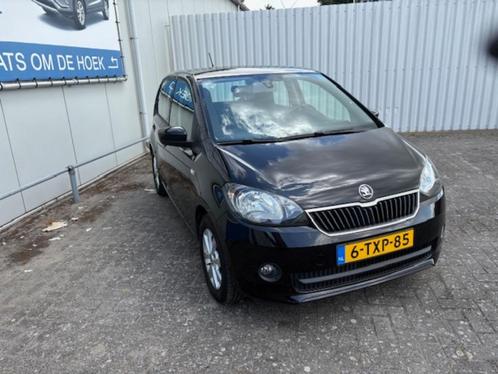 Skoda Citigo 1.0 T 44KW 2014 Zwart, Auto's, Skoda, Particulier, Citigo, ABS, Airbags, Airconditioning, Bluetooth, Centrale vergrendeling