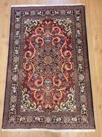 Vintage handgeknoopt perzisch tapijt ghom 182x116, 200 cm of meer, 100 tot 150 cm, Gebruikt, Rechthoekig