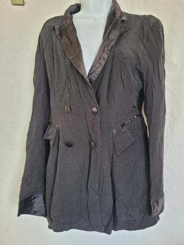 Gaaf ouderwets zwart damesjasje mt 38 merk Takapa beschikbaar voor biedingen