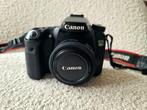 Prachtige Canon EOS 70D + lens (40mm f/2.8) + accessoires, Audio, Tv en Foto, Fotocamera's Digitaal, Spiegelreflex, Canon, Gebruikt