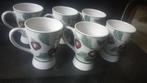 NIEUW: 6 koffiekoppen, Mignon collection, aardbeien, Nieuw, Ophalen of Verzenden, Overige stijlen, Kop(pen) en/of Schotel(s)