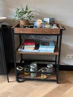 Drank trolley / serveerwagen met afneembaar dienblad, Ophalen, Gebruikt