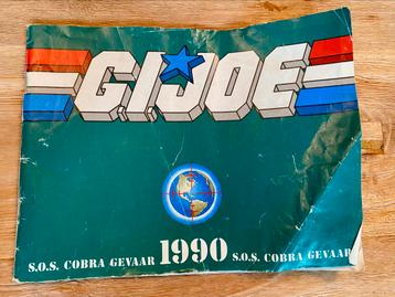 Originele G.I. JOE folder boekje (1990) beschikbaar voor biedingen