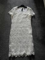 Te koop: kanten jurkje (creme)wit mt m zgan!!!, Maat 38/40 (M), Promiss, Wit, Ophalen of Verzenden