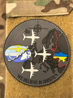 Pvc embleem heavy airlift we believe in ghosts, Verzamelen, Verzenden, Nieuw, Patch, Badge of Embleem