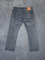 Levi 501 Broek W36 L32 Straight Fit Blauw Denim Jeans, W36 - W38 (confectie 52/54), Blauw, ., Ophalen of Verzenden