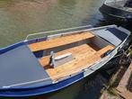Stalen sloep inclusief 6 pk motor, kussens en afdekzeil, Watersport en Boten, Sloepen, Ophalen, Staal, 6 meter of meer, Zo goed als nieuw