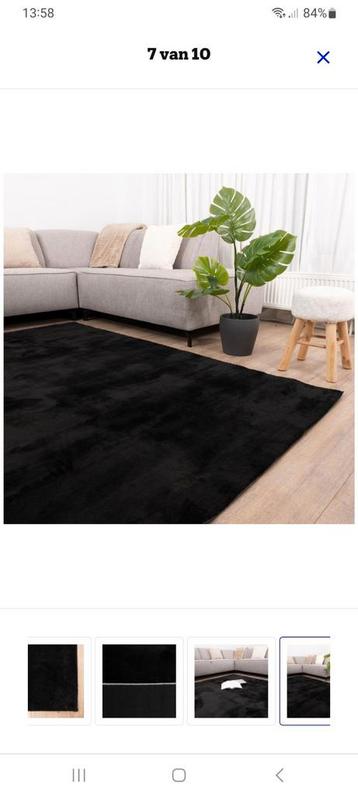 Nieuw groot vloerkleed zwart  2 bij 2.90  beschikbaar voor biedingen
