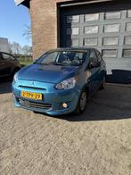 Mitsubishi Space Star 1.0 Inform Airco/Bluetooth/NAP, Voorwielaandrijving, Stof, Gebruikt, Blauw