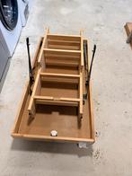 Vlizotrap 120x60 - Zolderluik met ladder, Ophalen, Trap, Zo goed als nieuw, Opvouwbaar of Inschuifbaar