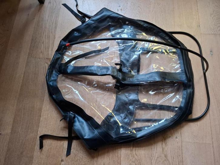 Babboe mini regentent regen tent kap regenhoes hoes, Fietsen en Brommers, Fietsen | Bakfietsen, Zo goed als nieuw, 1 kind, Ophalen