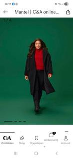 Zwarte C&A Mantel maat 54 kaartjes er nog aan, Kleding | Dames, Jassen | Zomer, Zwart, Maat 46/48 (XL) of groter, Nieuw, Ophalen of Verzenden