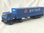 DAF2800 vrachtwagen met huiftrailer van Gerlach, Hobby en Vrije tijd, Modelauto's | 1:50, Ophalen of Verzenden, Zo goed als nieuw