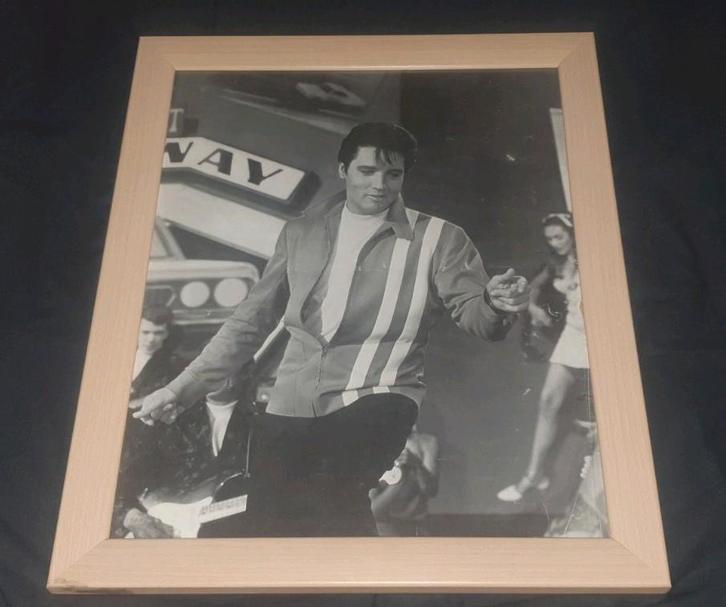 Mooie afbeelding van Elvis Presley., Verzamelen, Muziek, Artiesten en Beroemdheden, Gebruikt, Ophalen of Verzenden