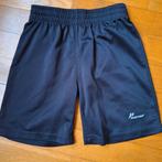 zwart Sportkleding shirt en korte broek maat 140, Gebruikt, Jongen of Meisje, Sport- of Zwemkleding, Ophalen of Verzenden