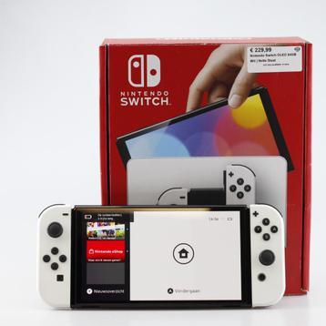 Nintendo Switch OLED 64GB Wit | Nette Staat beschikbaar voor biedingen