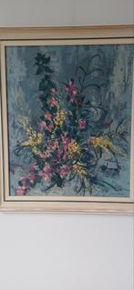 Olieverf schilderij. Jan Bom (1921-1982). Gesigneerd, Antiek en Kunst, Ophalen of Verzenden