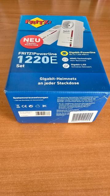 FRitz!Powerline 1220E beschikbaar voor biedingen