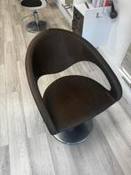 Kappers stoelen, Ophalen, Zo goed als nieuw, Bruin, Vijf, Zes of meer stoelen