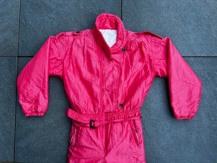 Vintage Retro Skipak (S), Kleding | Dames, Wintersportkleding, Gedragen, Pak, Maat 36 (S), Ophalen of Verzenden