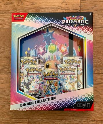 Pokémon TCG - Prismatic Evolutions Binder Collection Box beschikbaar voor biedingen