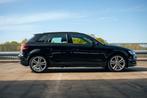 Audi A3 1.6 TDI 81KW Sportback 2013 Zwart, Voorwielaandrijving, 4 cilinders, Leder en Stof, Zwart