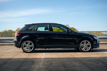Audi A3 1.6 TDI 81KW Sportback 2013 Zwart beschikbaar voor biedingen