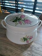 Vintage Bavaria Groente/Sauskom met Roosjes, Ophalen of Verzenden