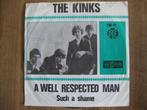 Single The Kinks   "A well respected man", Ophalen of Verzenden, Gebruikt, Pop