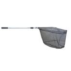 NIEUW Compact Landingsnet Rubber 1,95 Mtr Telesc 55x60x40 cm, Ophalen, Nieuw, Net of Fuik