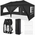 💖️ WATERDICHTE VOUW PARTYTENT ZWART 3X6 M, Tuin en Terras, Partytenten, Partytent, Minder dan 4 meter, Nieuw, 2 meter of meer