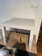 ikea tafeltje lichtgrijs lack, 45 tot 60 cm, Minder dan 55 cm, Vierkant, Ophalen of Verzenden